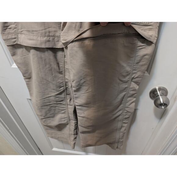 The North Face Convertible Cargo Pants Outdoor Hiking Beige Men’s Small - Picture 2 of 10